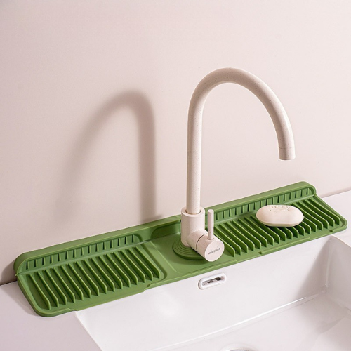 Silicone Faucet Splash Guard β Drip Mat for Sink & Basin
