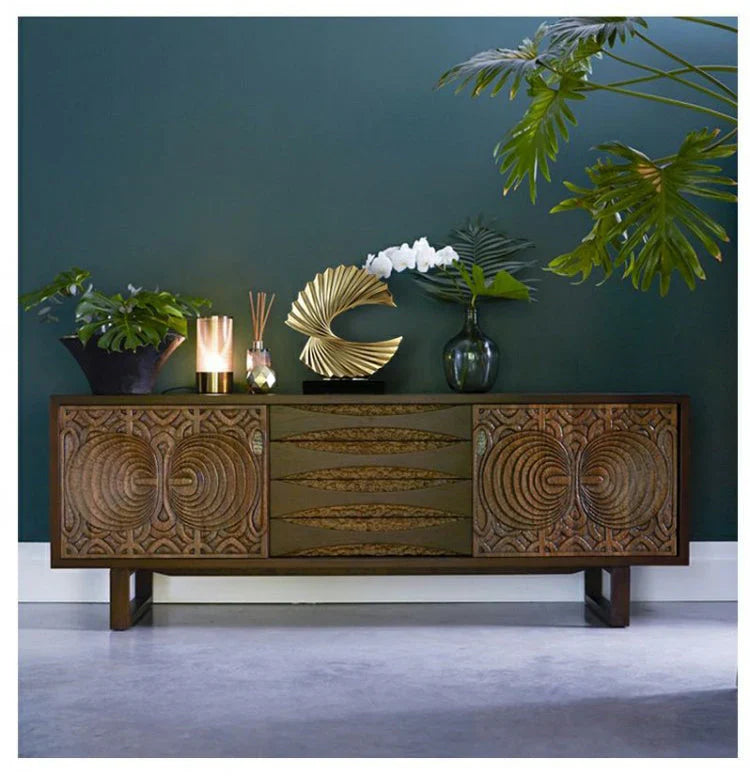 Elegant Spiral Sculpture - Modern Home Decor Art Piece for Living Room & Office