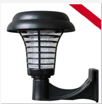 Solar Mosquito Killer Lamp with LED Light – Waterproof Insect Trap and UV Mosquito Repellent for Garden
