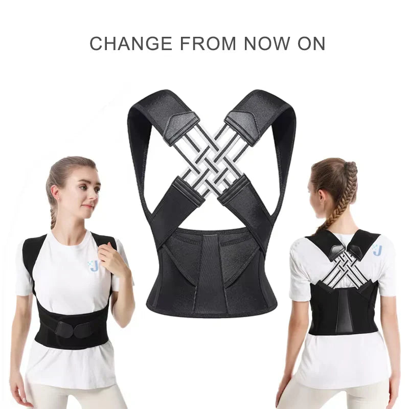 Adjustable Posture Support Brace For Women And Kids