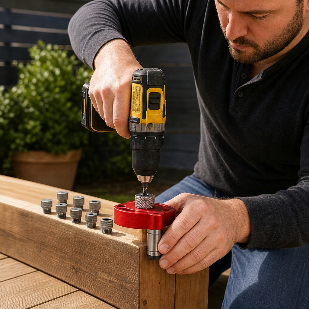 Self-Centering Doweling Jig – Precision Drill Guide