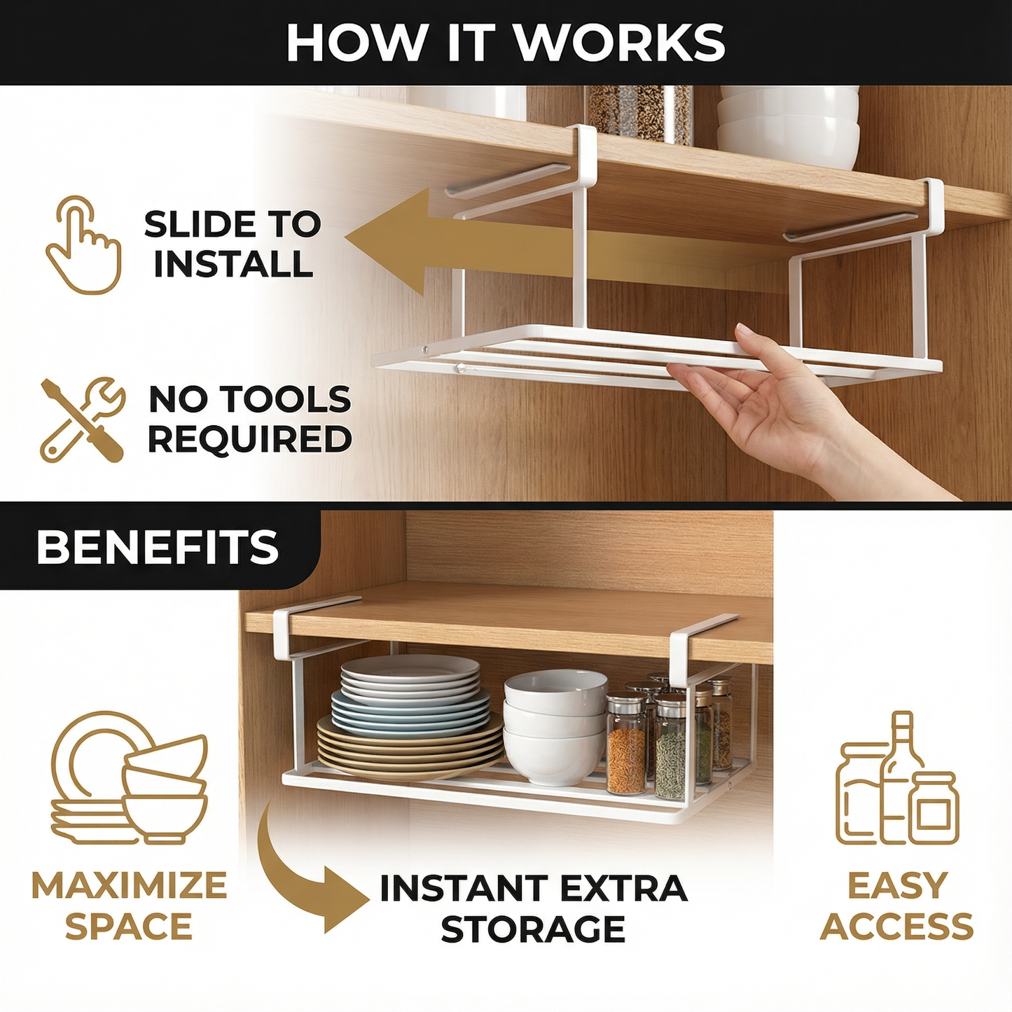 Flexi Expand Shelf Extender