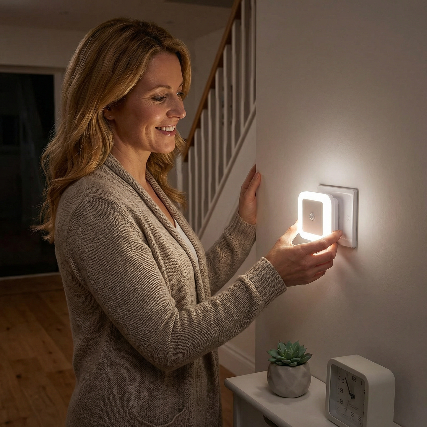 LED Night Light Set with Sensor – Compact & Energy-Efficient