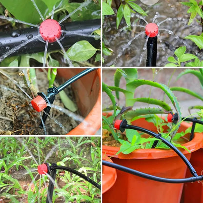 Customizable Garden Drip Irrigation Nozzle – Adjustable Spray Head for Efficient Watering Systems
