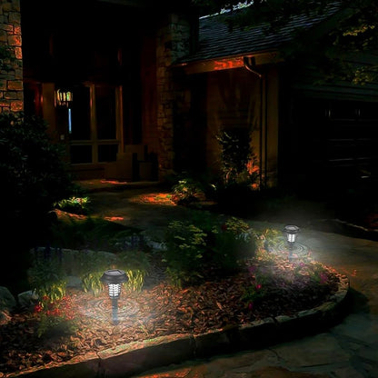 Solar Mosquito Killer Lamp with LED Light – Waterproof Insect Trap and UV Mosquito Repellent for Garden
