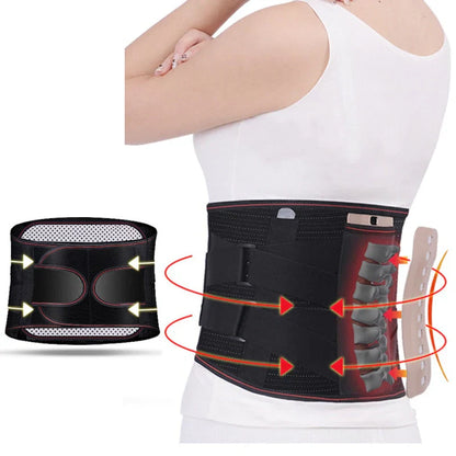 Back Support Belt For Lumbar Pain Relief