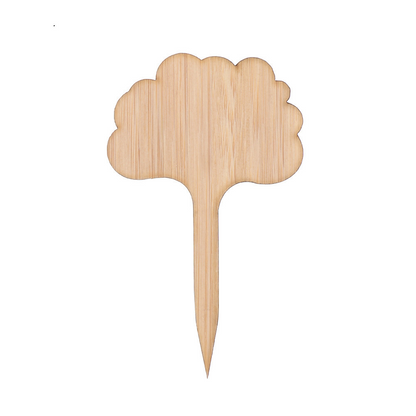 Reusable Wooden Plant Markers – Writable Labels for Garden & Balcony Herbs