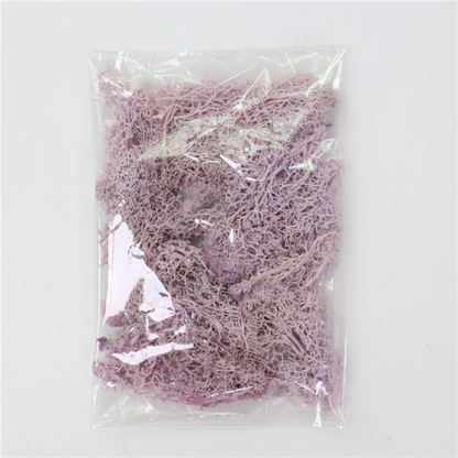 Decorative Artificial Moss with Flowers - Faux Moss for Landscaping and Floristry