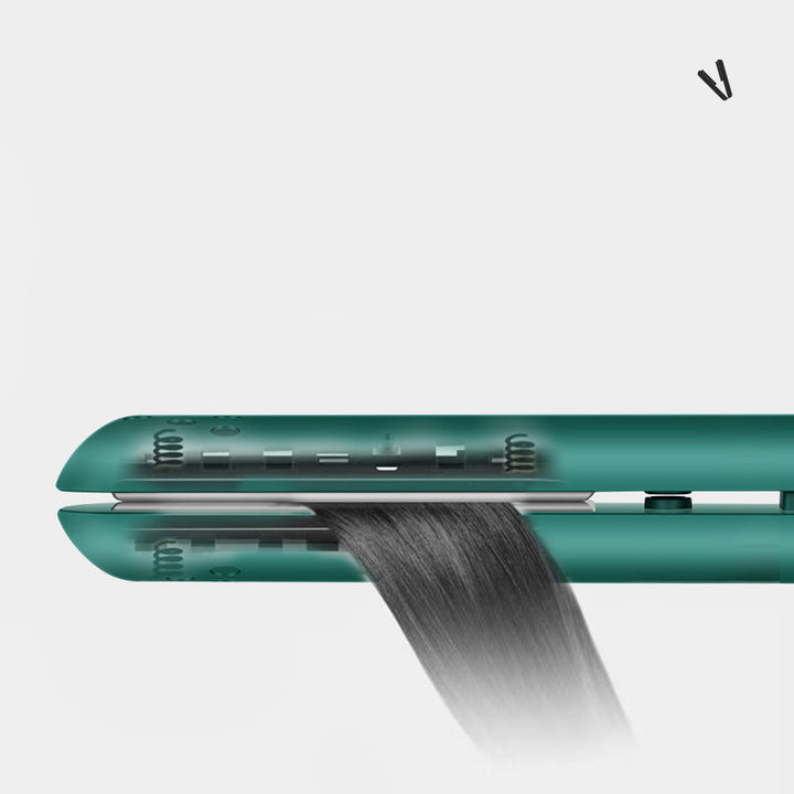 2-in-1 Hair Straightener and Curling Iron – Dual Function Hair Styling Tool
