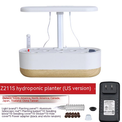 Smart Hydroponic System for Indoor Gardening - Soil-Free Plant Growth at Home