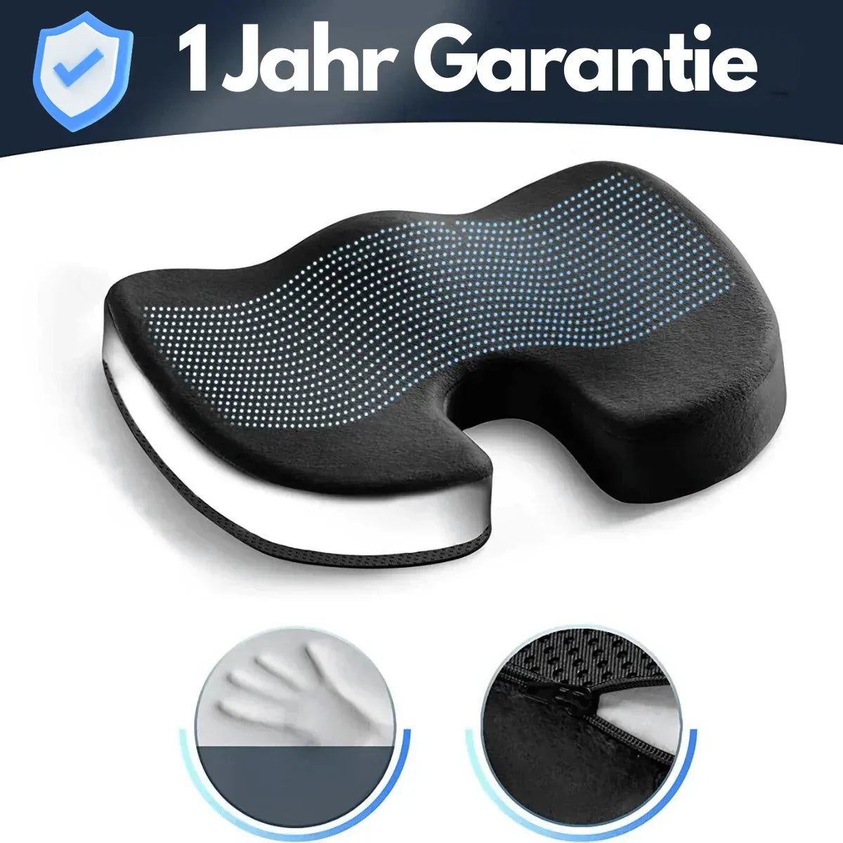 Orthopedic 4D Support Seat Cushion