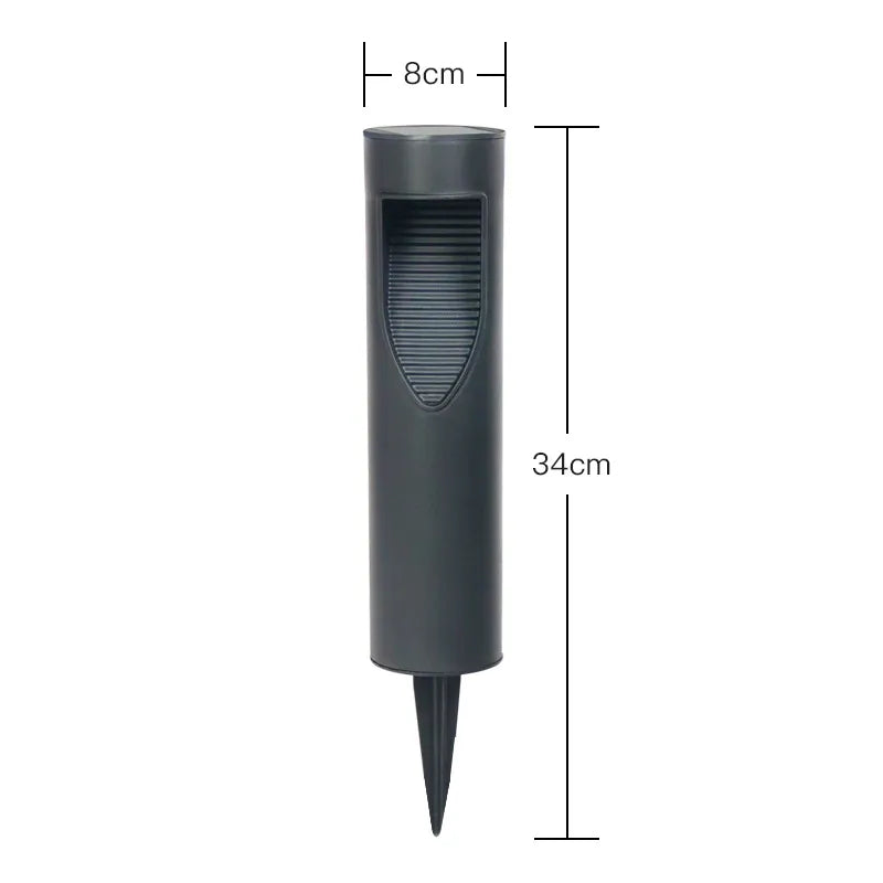 Stylish Solar LED Garden Lamp - Modern Outdoor Lighting for Patio and Garden