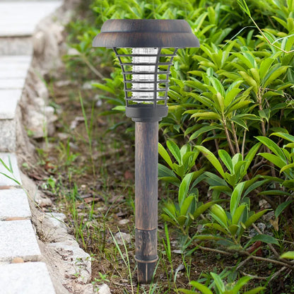 LED Solar Garden Light with Insect Repellent - Outdoor Lamp for Patio and Garden