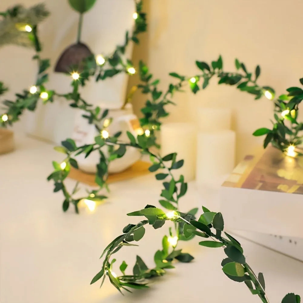 LED Vine Lights with Ivy Design – Decorative Fairy Lights for Indoor and Outdoor Decoration