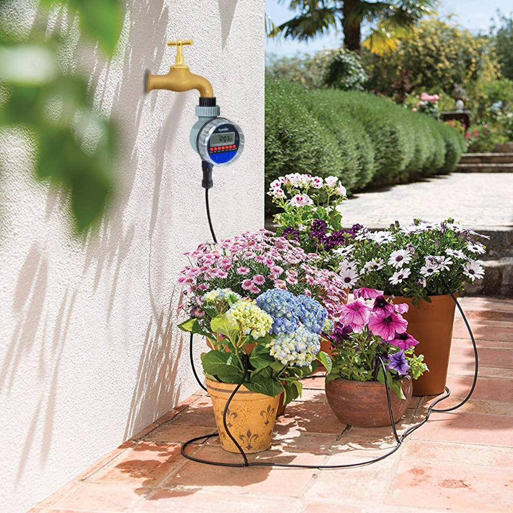 LCD Digital Water Timer - Automatic Irrigation System for Efficient Garden Watering