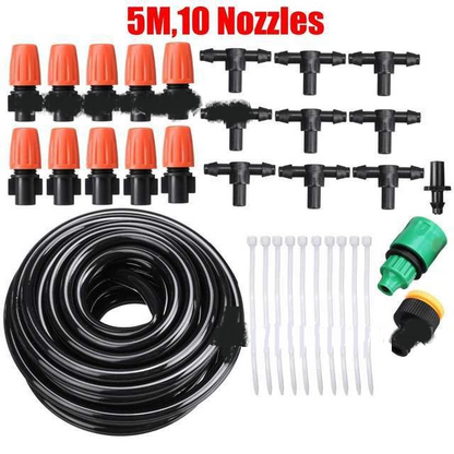 Automatic Drip Irrigation System - Efficient Watering Kit for Garden Plants
