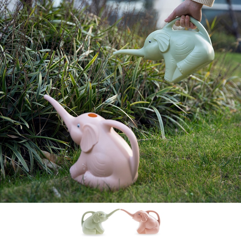 Colorful Elephant-Shaped Garden Watering Can – Fun and Functional for Kids and Adults
