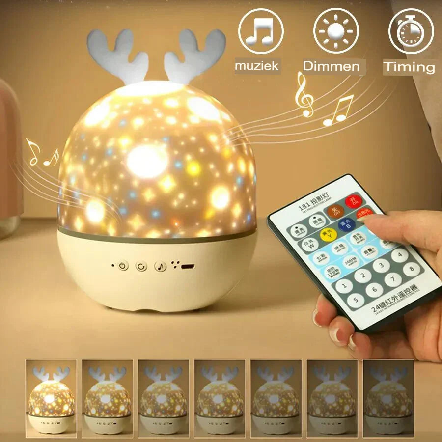 Starry Projection Night Light for Kids