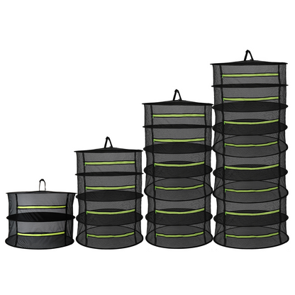 Collapsible Drying Rack for Fruits, Vegetables, and Herbs – Multi-Tier Mesh Organizer for Fast Drying