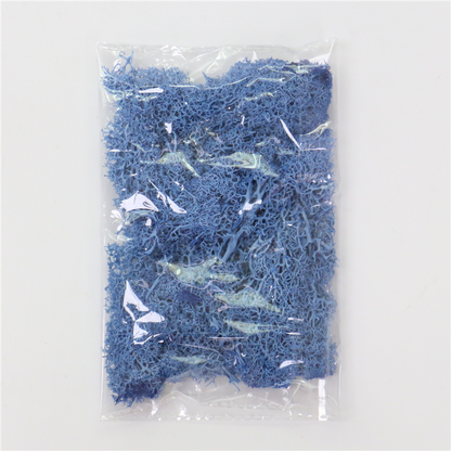 Decorative Artificial Moss with Flowers - Faux Moss for Landscaping and Floristry