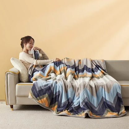 Plush Flannel Comfort Blanket