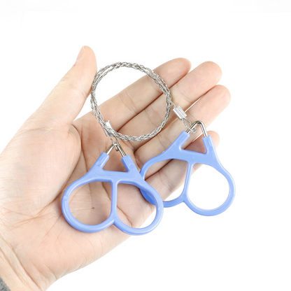 Compact Outdoor Wire Saw – Portable Tool for Gardening and Wilderness Adventures