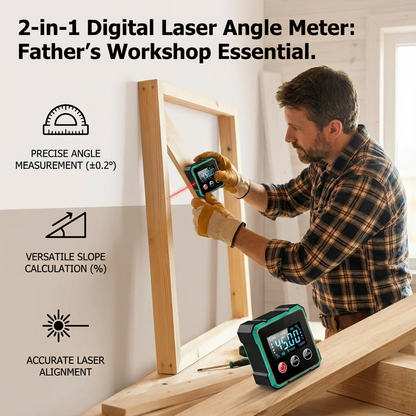 2-in-1 Digital Laser Angle Meter
