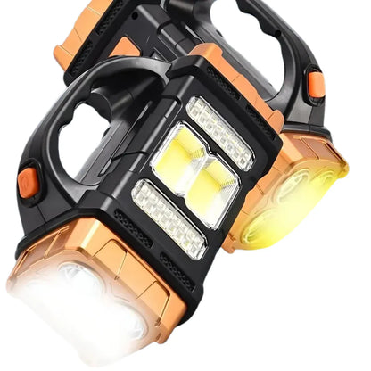 3-in-1 Emergency Flashlight with USB Charging and Convenient Carrying Handle
