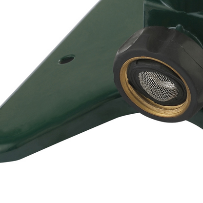 360° Rotating Metal Lawn Sprinkler – Automatic Garden Irrigation System for Even Watering