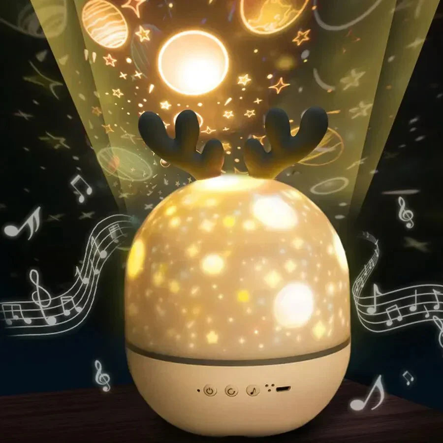 Starry Projection Night Light for Kids