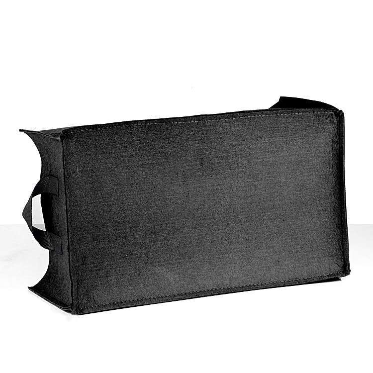 Collapsible Felt Plant Container with Carry Handles for Indoor and Outdoor Use