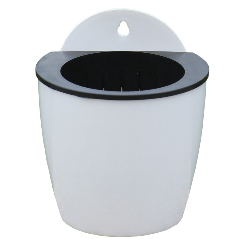 Self-Watering Wall-Mounted Plant Pot – Modern Hanging Planter for Easy Care