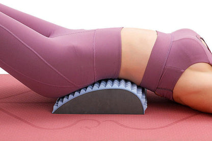 Ergonomic Back Stretching Roller for Spinal Alignment and Pain Relief