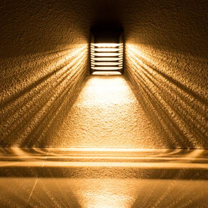 Solar LED Wall Lamp – Outdoor Solar-Powered Lighting for Garden and Patio Decoration