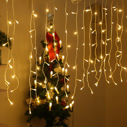 Enchanting LED Icicle String Lights
