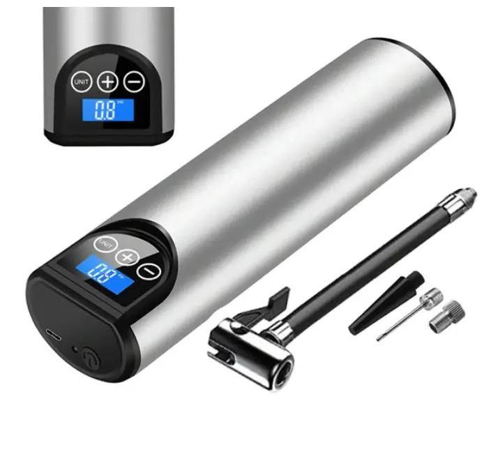 Portable Electric Air Compressor with Digital Display – Compact Tire Inflator for Fast Inflation