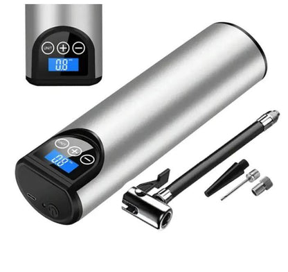 Portable Electric Air Compressor with Digital Display – Compact Tire Inflator for Fast Inflation