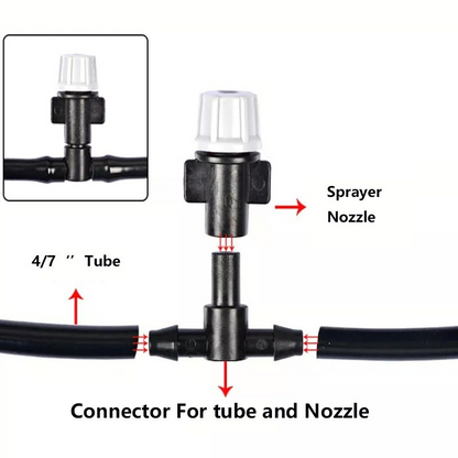 Outdoor Cooling Spray System – Efficient Temperature Control for Patios and Gardens