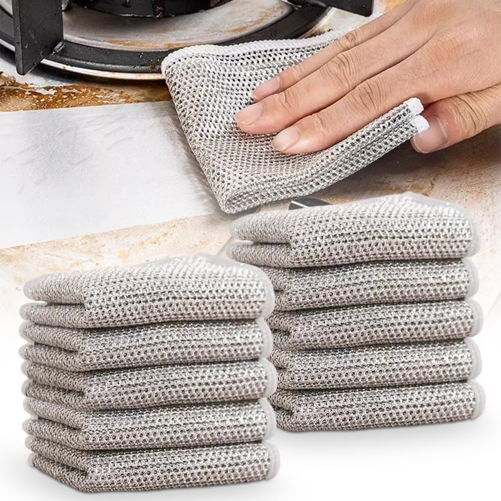 Silver-Infused Dishwashing Cloths
