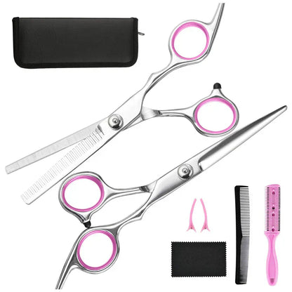 Professional Haircutting Set | Precision Scissors For Styling & Thinning