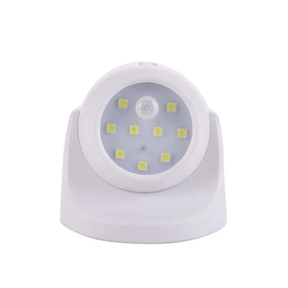 Battery-Powered Round LED Spotlight