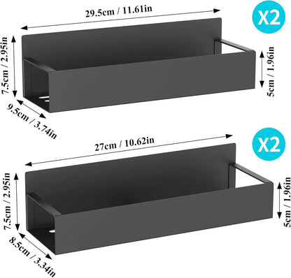 Magnetic Kitchen Storage Rack Set