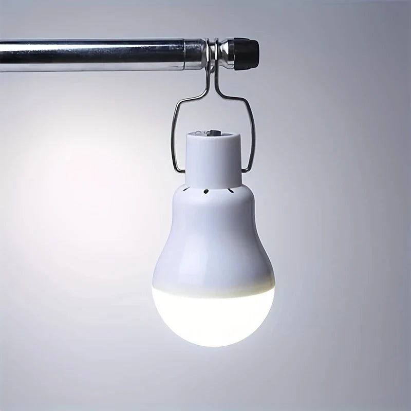 Solar LED Light with Panel – Energy-Efficient Lamp for Indoor and Outdoor Use