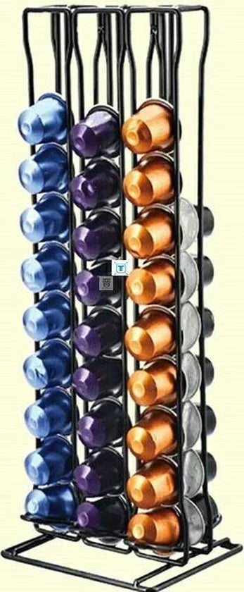Modern Coffee Capsule Stand Holder – Space-Saving Design for Convenient Storage