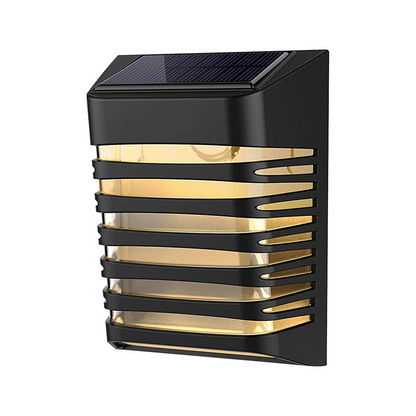 Solar LED Wall Lamp – Outdoor Solar-Powered Lighting for Garden and Patio Decoration