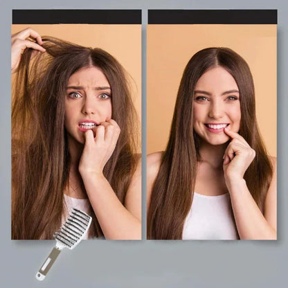 Smooth Glide Detangling Brush | Effortless Knots & Tangle Removal