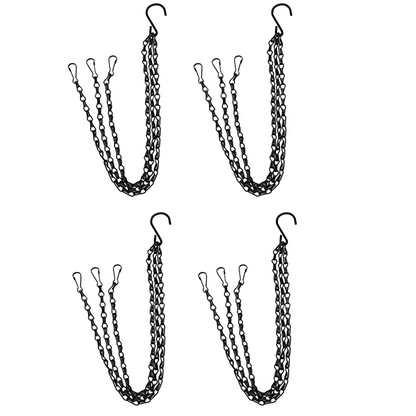 Heavy-Duty Plant Hangers with Chains – Strong Suspension for Flower Pots & Garden Plants