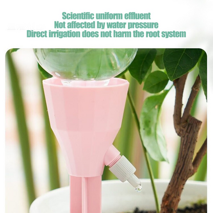 Self-Watering Plant System – Automatic Drip Irrigator with Bottle Attachment for Easy Care