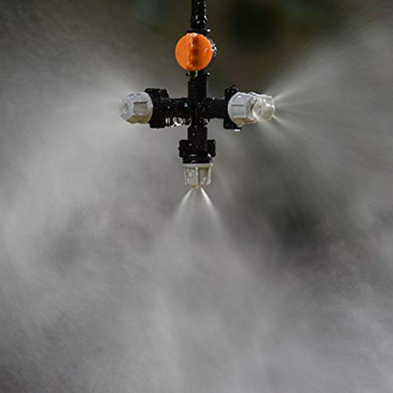 Adjustable Rotating Spray Nozzle with Multiple Heads - Versatile Watering Tool for Garden Plants