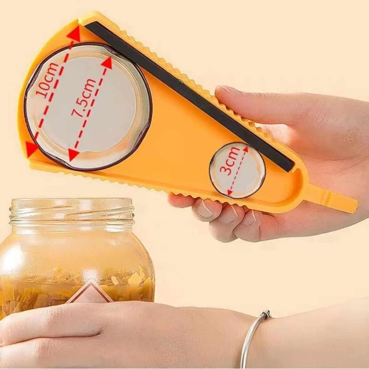 Comfortable Bottle Opener with Easy-Grip Handle